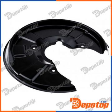 Déflecteur, disque de frein arrière gauche pour AUDI | HTO-AU-012